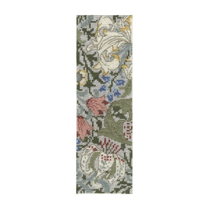 Cross Stitch Kit "Golden Lily - JH Dearle, V&A" - DMC - BL1173/77