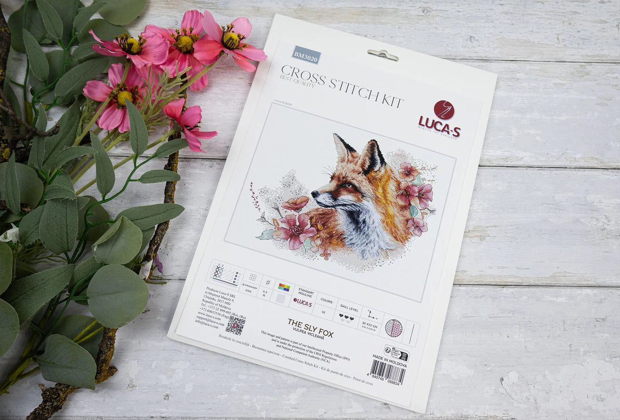 Kit de Punto de Cruz: Luca-S - The Sly Fox (BM3020)