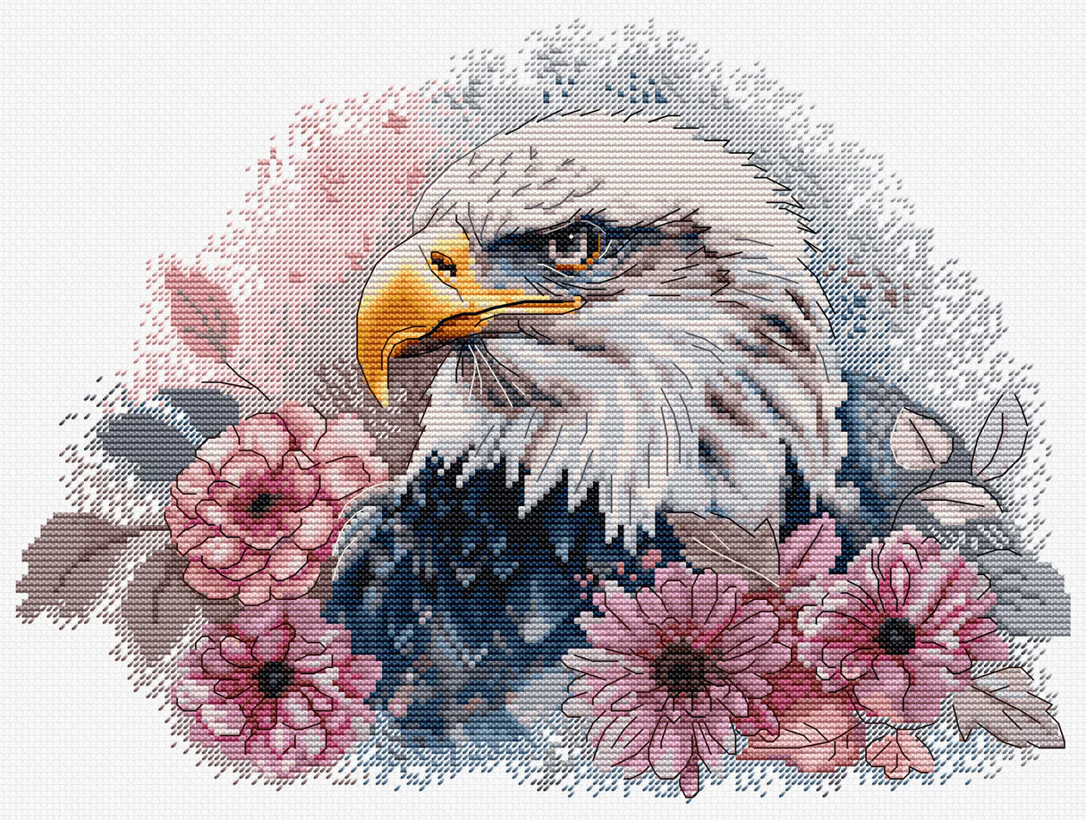 Cross Stitch Kit "Hunting Eagle" BM3021 by Luca-S