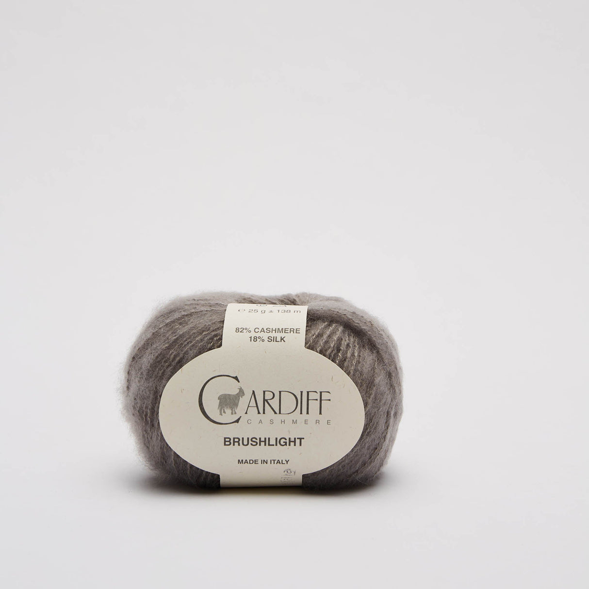 Cardiff Brushlight – Laine de soie et cachemire brossée DK (25 g / 138 m)