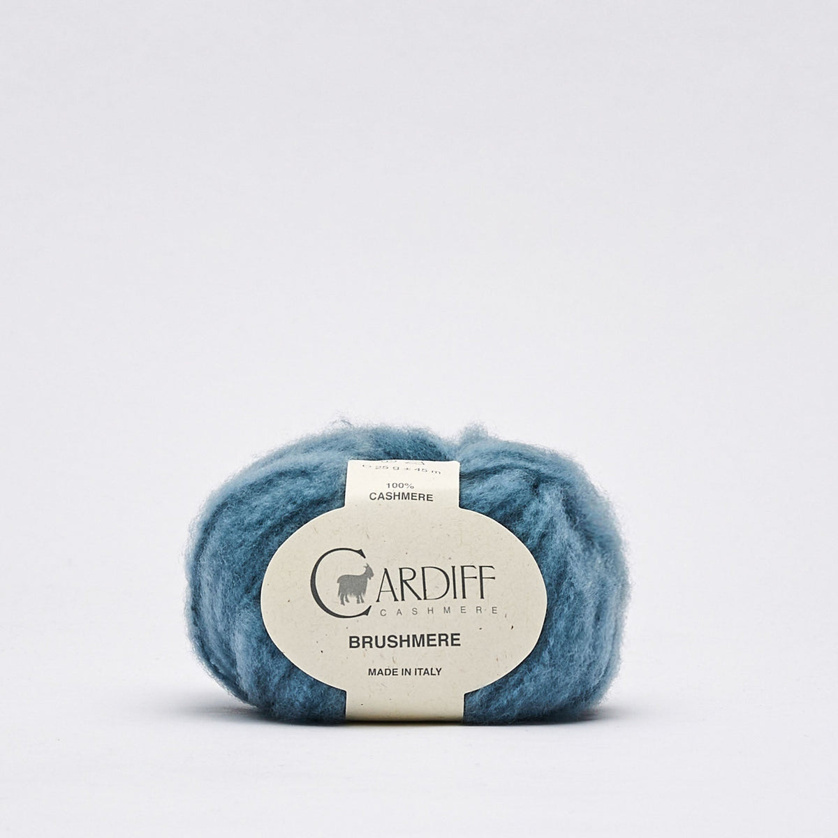 Cardiff Brushmere - Lana Bouclé Cepillada de Cachemira 100% (25 g / 45 m)