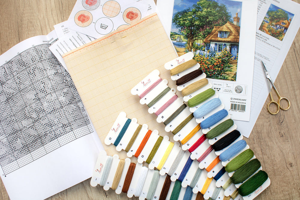 BU5000 Summer Landscape - Luca-S - Cross Stitch Kit