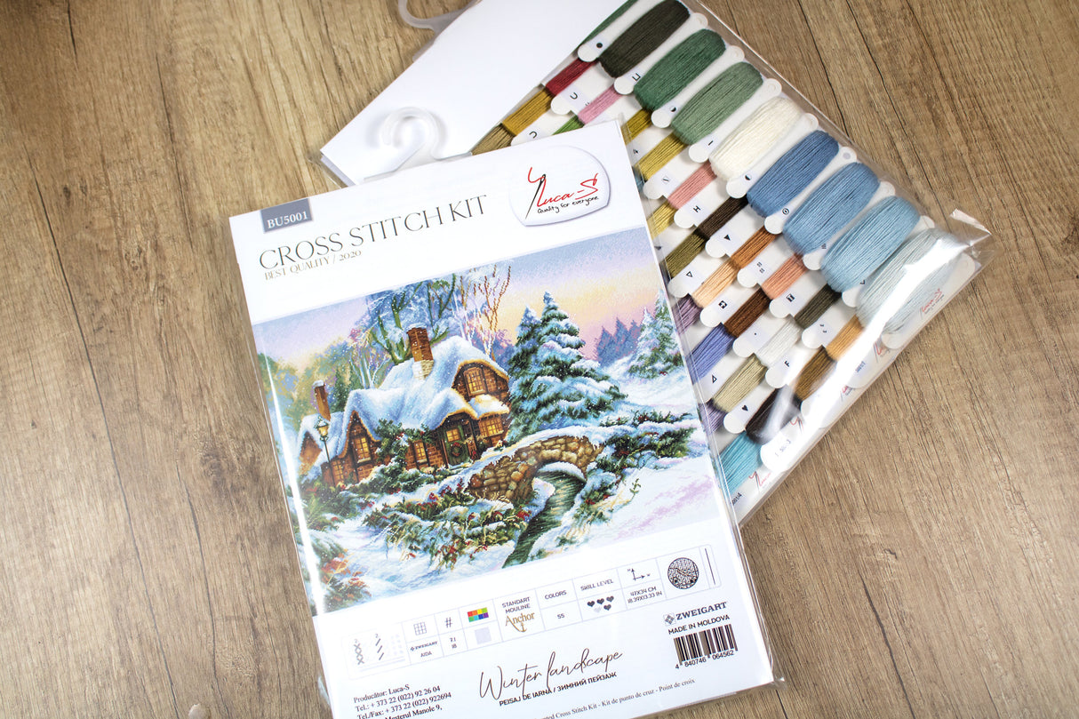 Winter Landscape - BU5001 Luca-S - Cross Stitch Kit