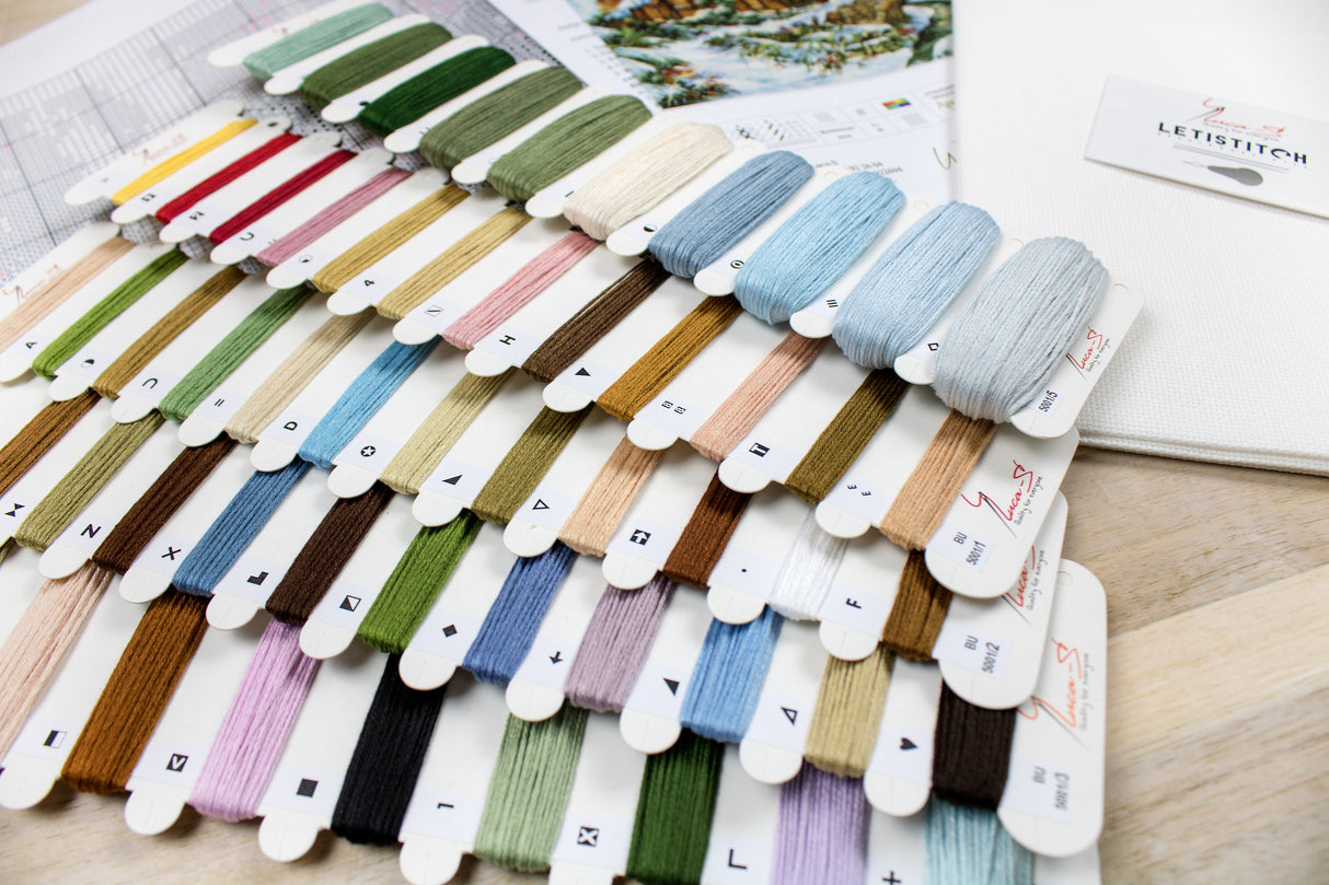 Winter Landscape - BU5001 Luca-S - Cross Stitch Kit