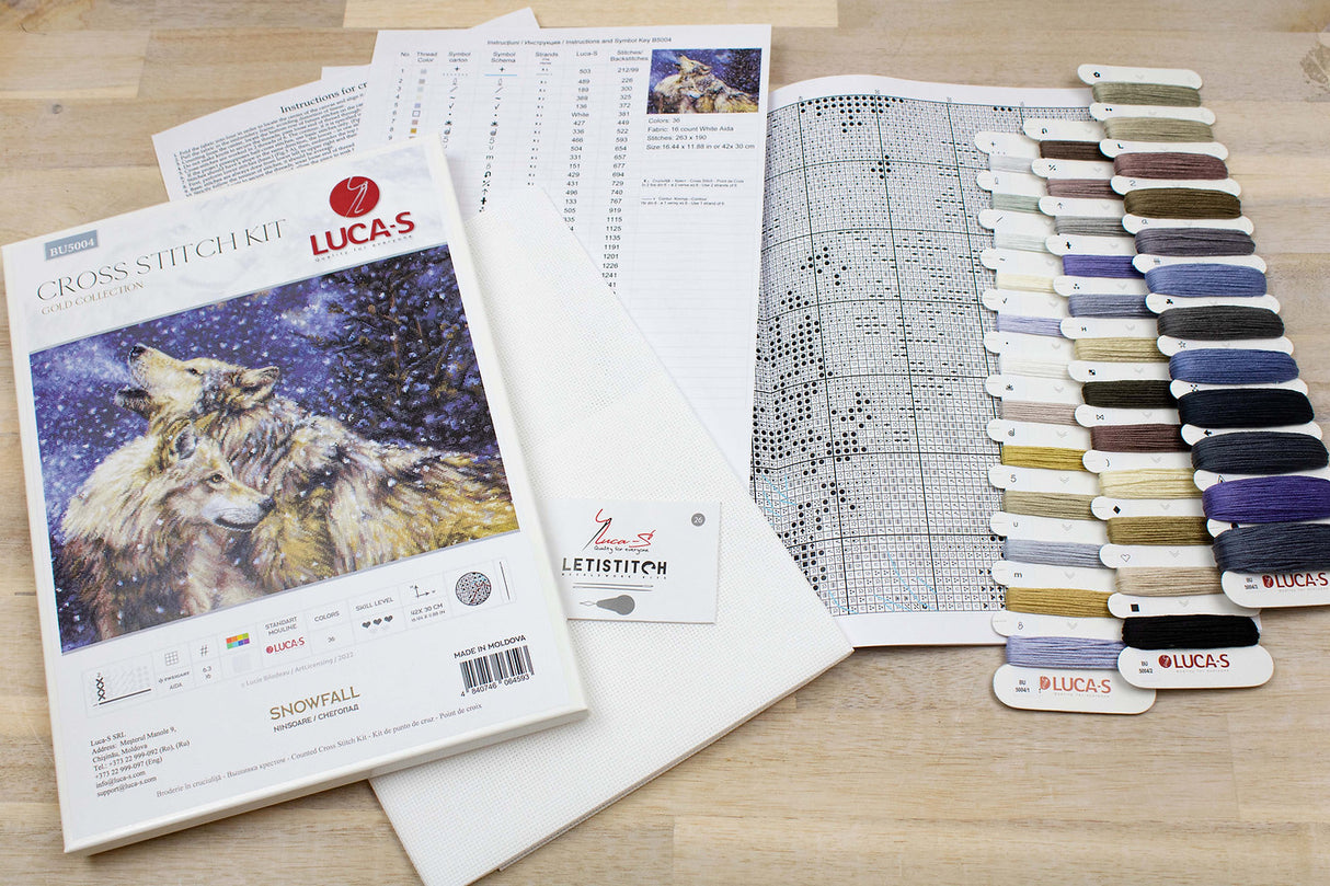 BU5004 Nevada - Luca-S - Kit de Punto de Cruz