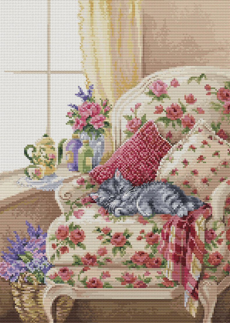 Cross Stitch Kit "Sweet Dreams" - BU5017 Luca-S