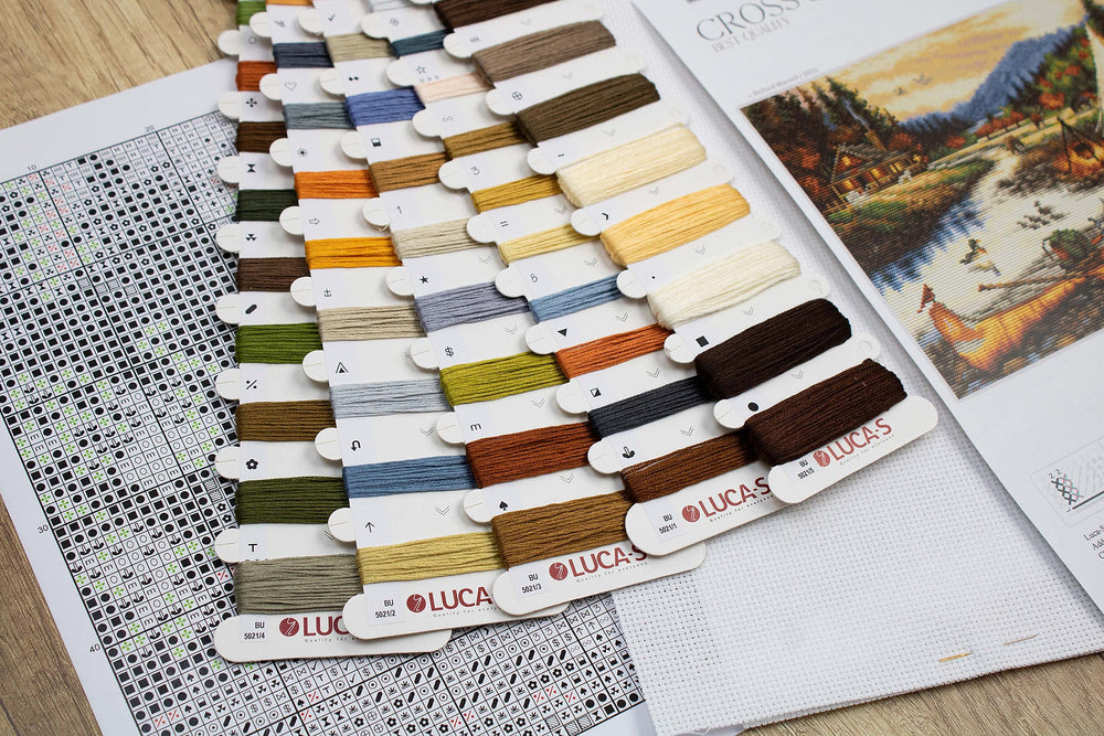 (MINI Version) Arroyo de Oro - BU5021 Luca-S - Cross Stitch Kit