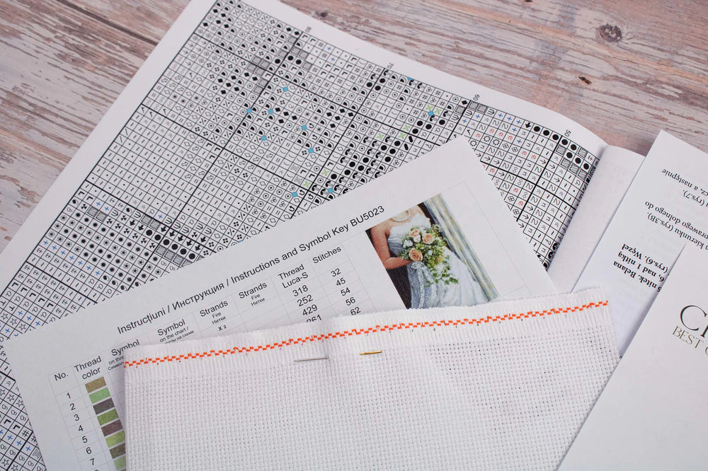 Cross Stitch Kit The Bride - BU5023 Luca-S