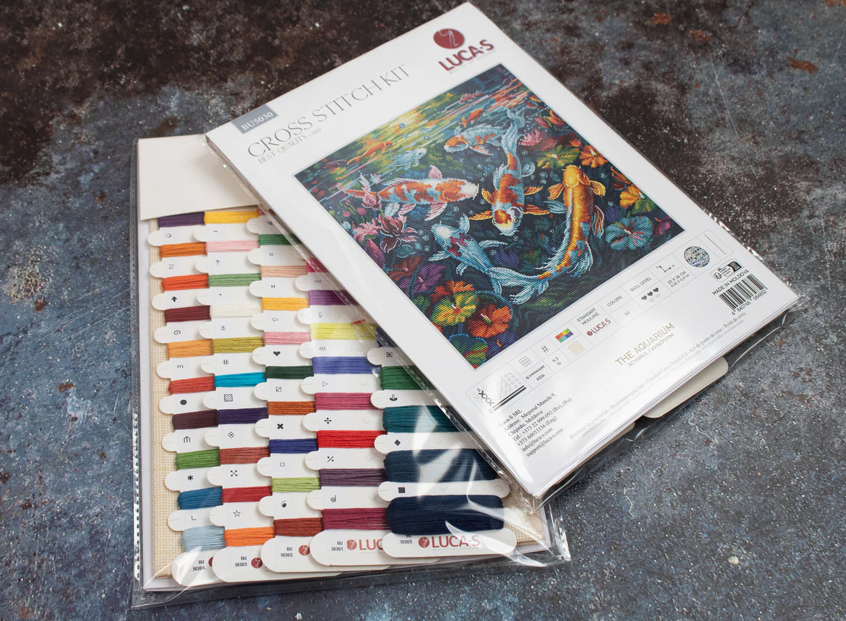 Cross Stitch Kit - The Aquarium - BU5030 Luca-S