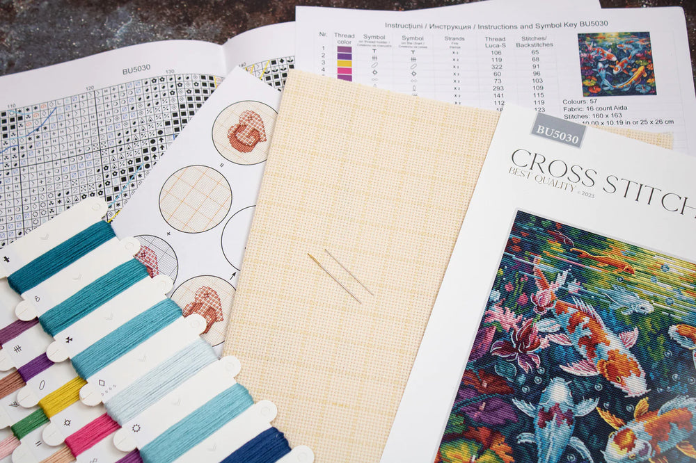 Cross Stitch Kit - The Aquarium - BU5030 Luca-S