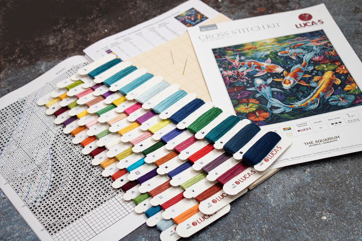 Cross Stitch Kit - The Aquarium - BU5030 Luca-S