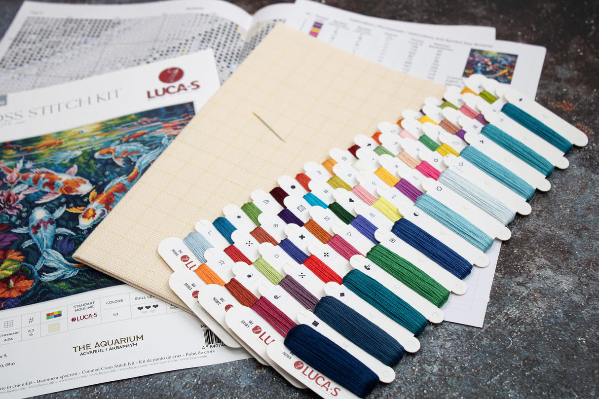 Cross Stitch Kit - The Aquarium - BU5030 Luca-S