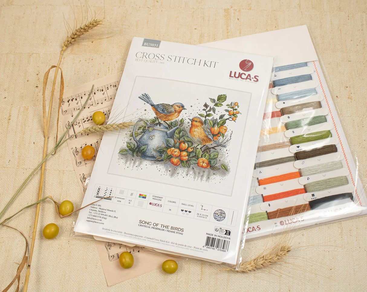 Cross Stitch Kit - Song of the Birds - BU5031 Luca-S