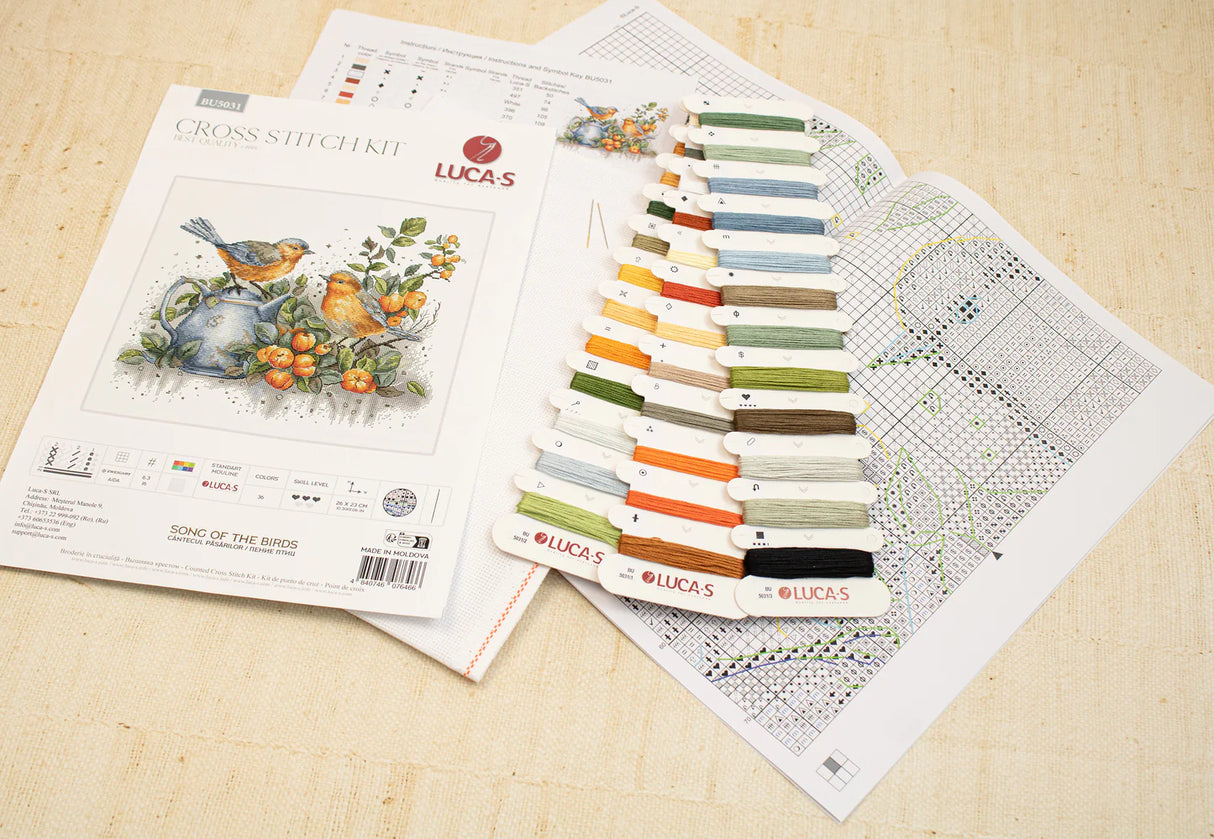 Cross Stitch Kit - Song of the Birds - BU5031 Luca-S
