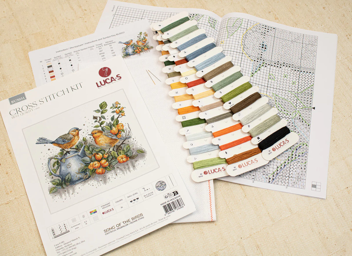 Cross Stitch Kit - Song of the Birds - BU5031 Luca-S