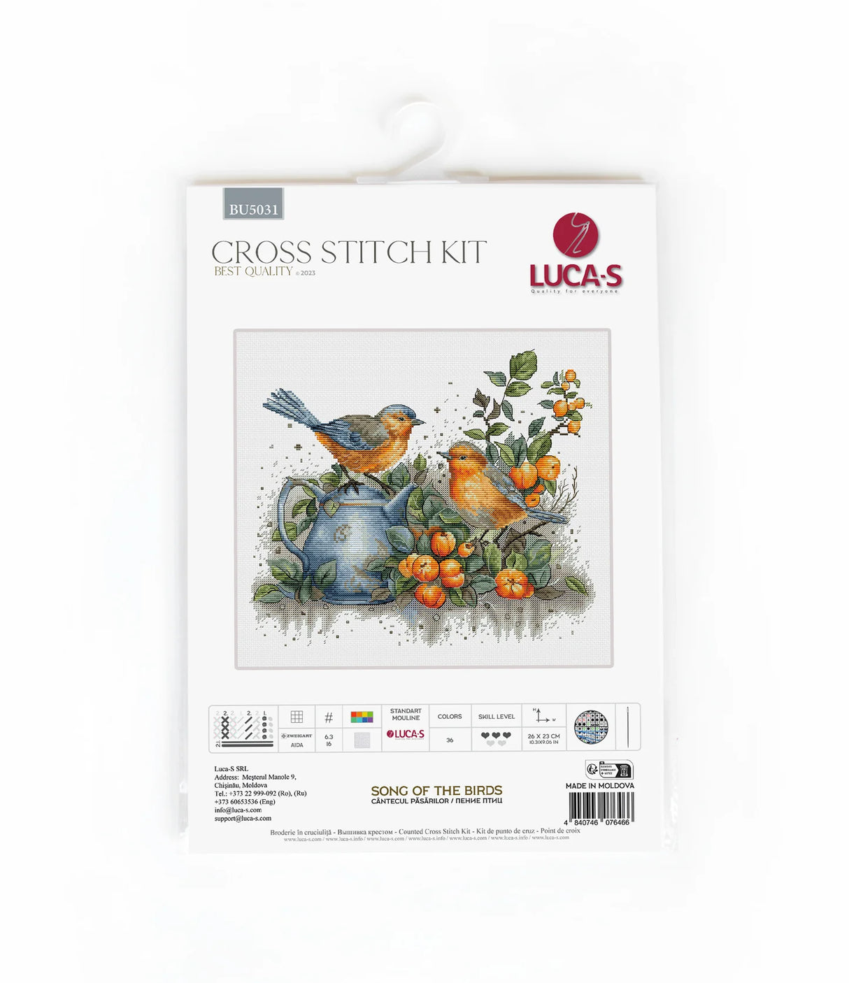 Cross Stitch Kit - Song of the Birds - BU5031 Luca-S