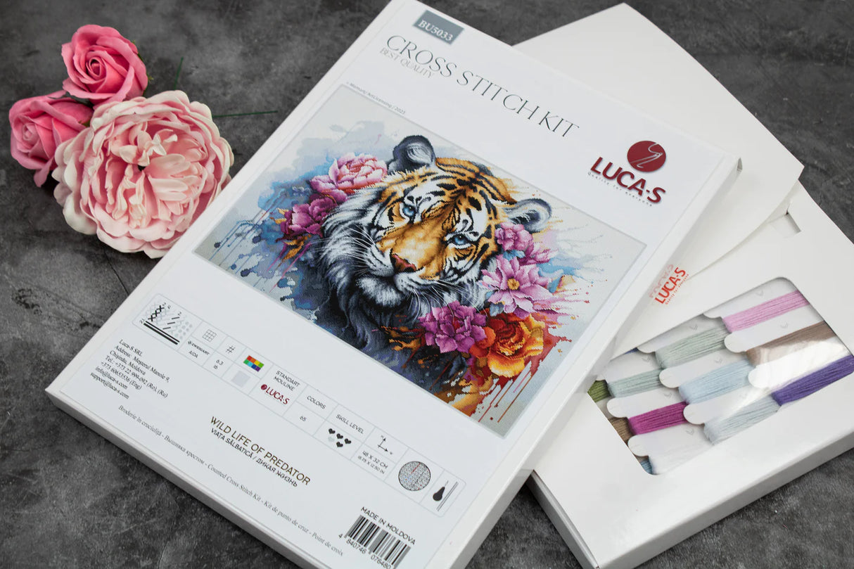 Kit de point de croix - Predator Wildlife - BU5033 Luca-S