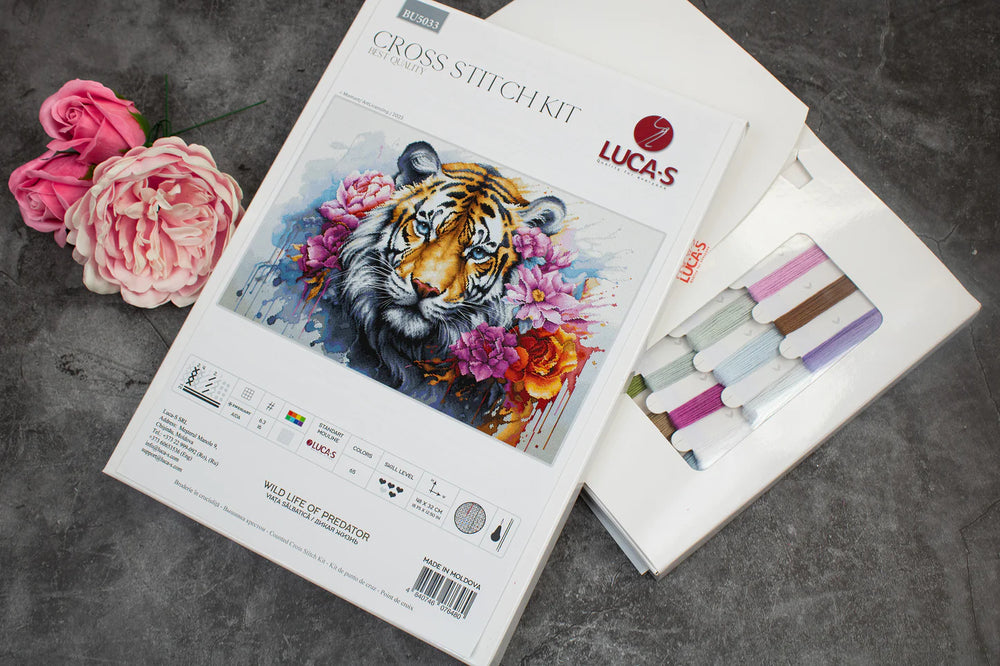 Kit de point de croix - Predator Wildlife - BU5033 Luca-S