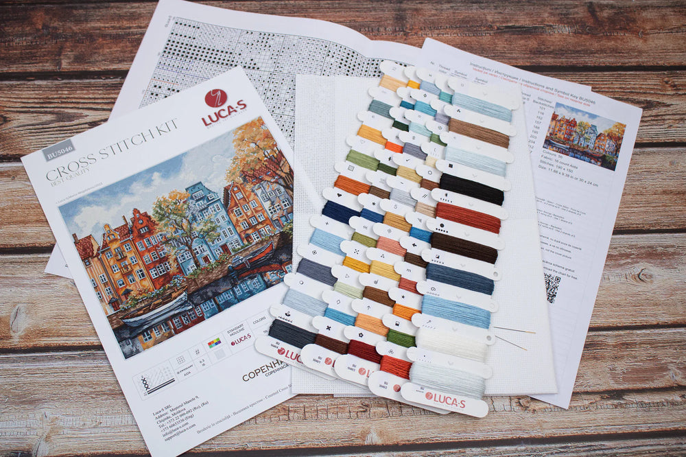 Kit de Punto de Cruz Luca-S - Copenhague, BU5046