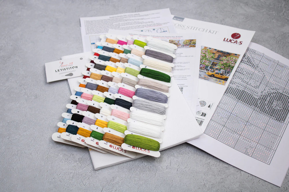 Kit de punto de cruz 'New York' de Luca-S - BU5049