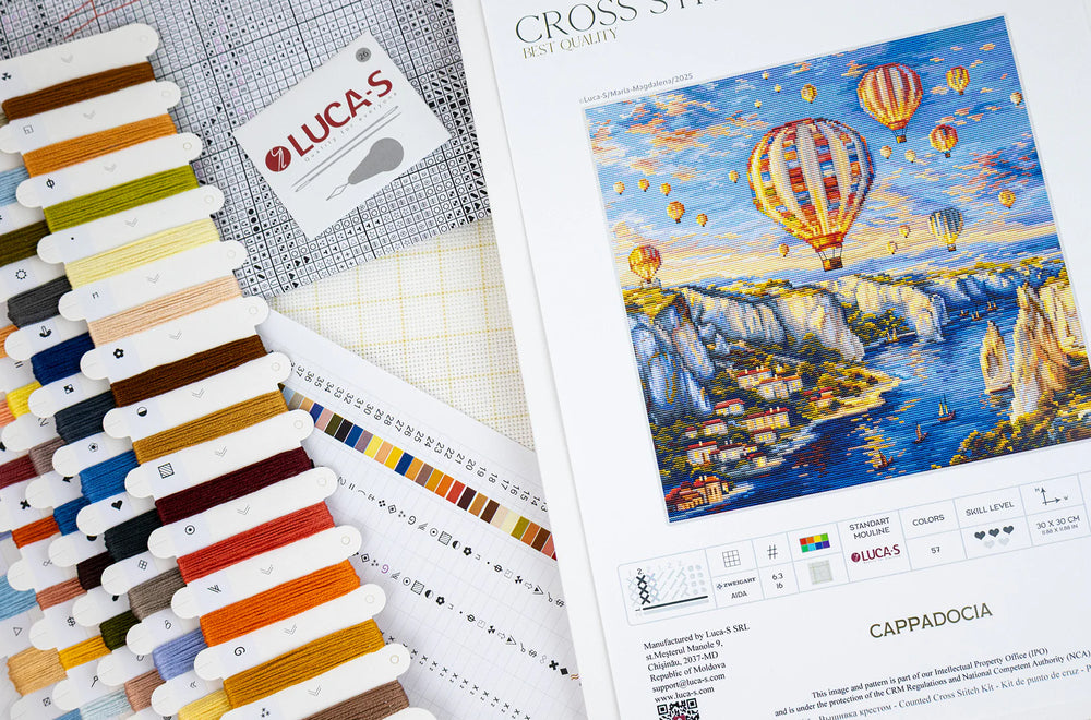 Kit de point de croix « Cappadoce » – Luca-S BU5082