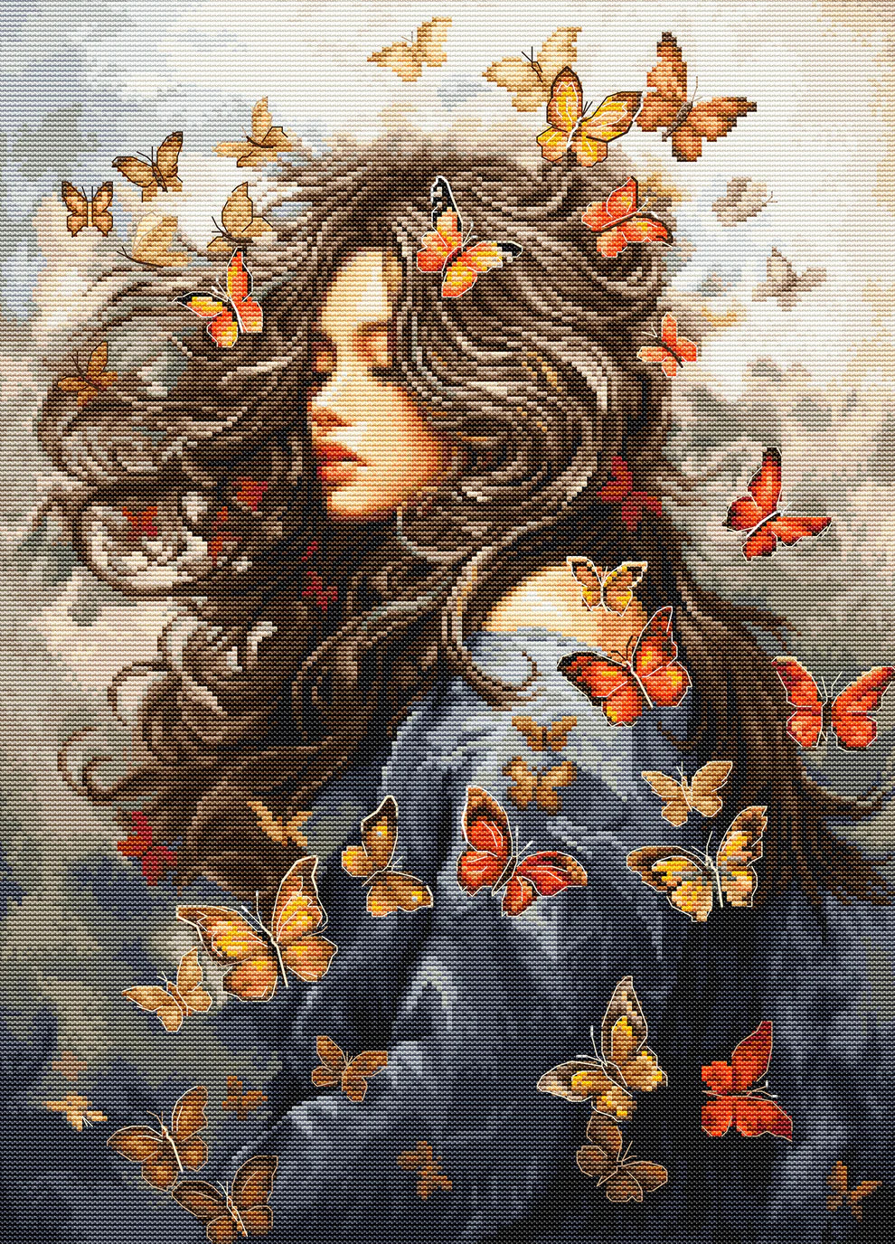 Kit de point de croix « Passion en vol » – Luca-S BU5085