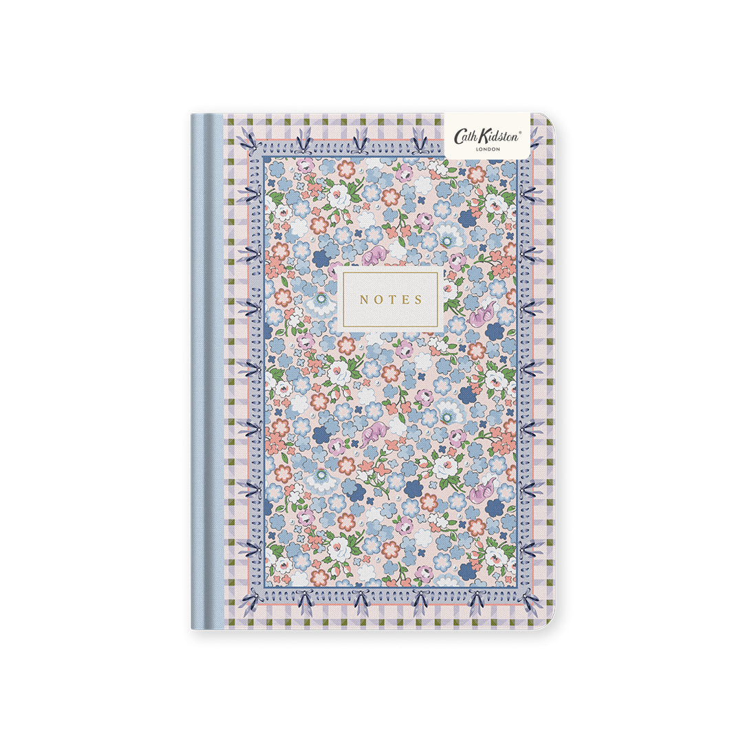 Cuaderno Cream Dreamy Ditsy Check Premium de Tapa Dura (A5) (13212)