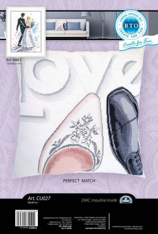 Match parfait - RTO - Kit de point de croix CU027