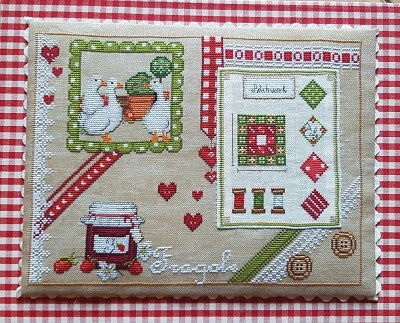 CV 115 Ricordi bis - Cross Stitch Chart - Serenità di Campagna