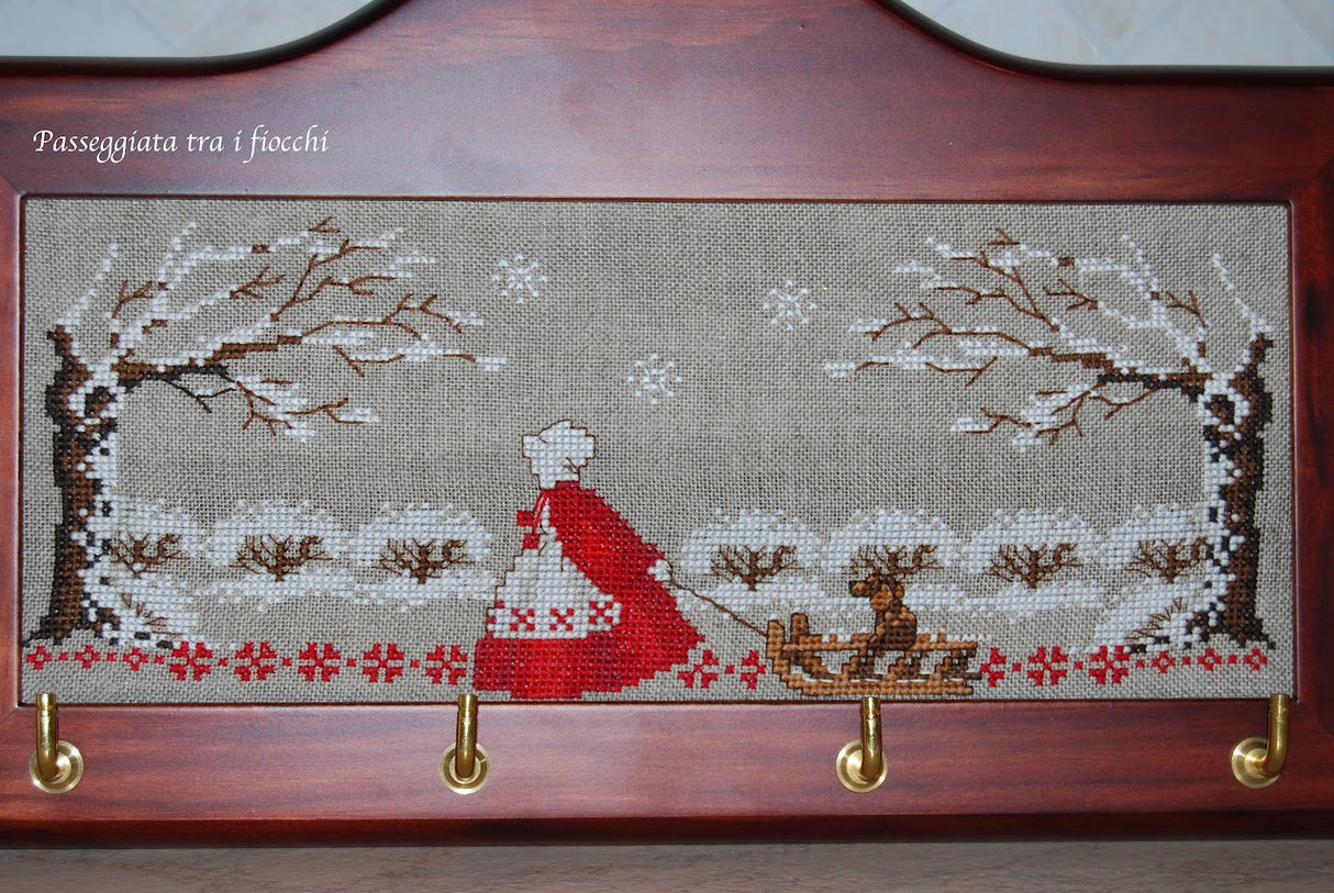 CV 14 Passeggiata tra i fiocchi - Cross Stitch Chart - Serenità di Campagna