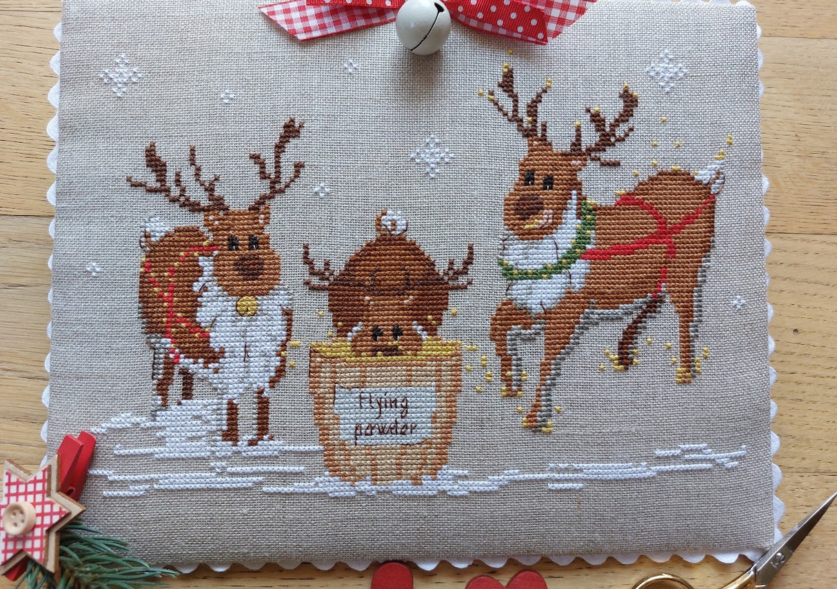 CV 180 Flying powder - Cross Stitch Chart - Serenità di Campagna