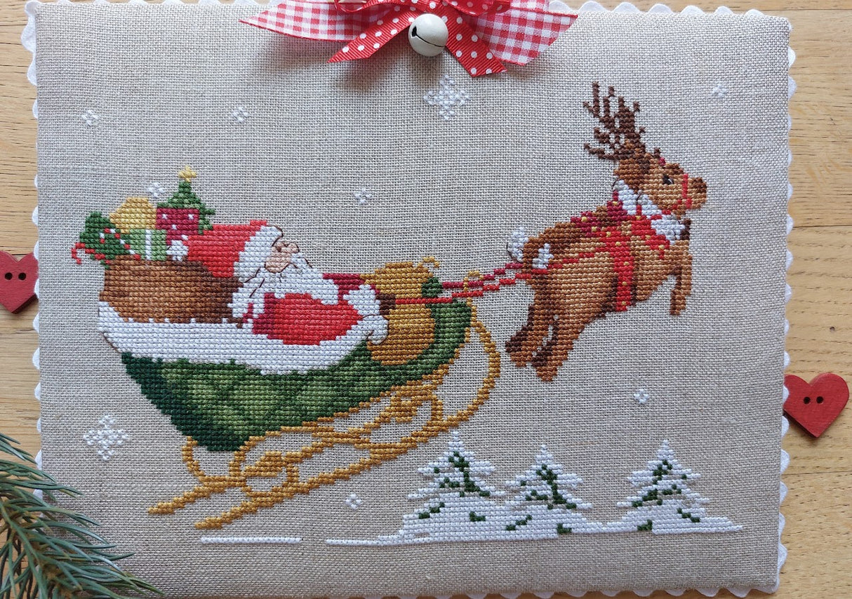 CV 181 The night of Christmas - Cross Stitch Chart - Serenità di Campagna