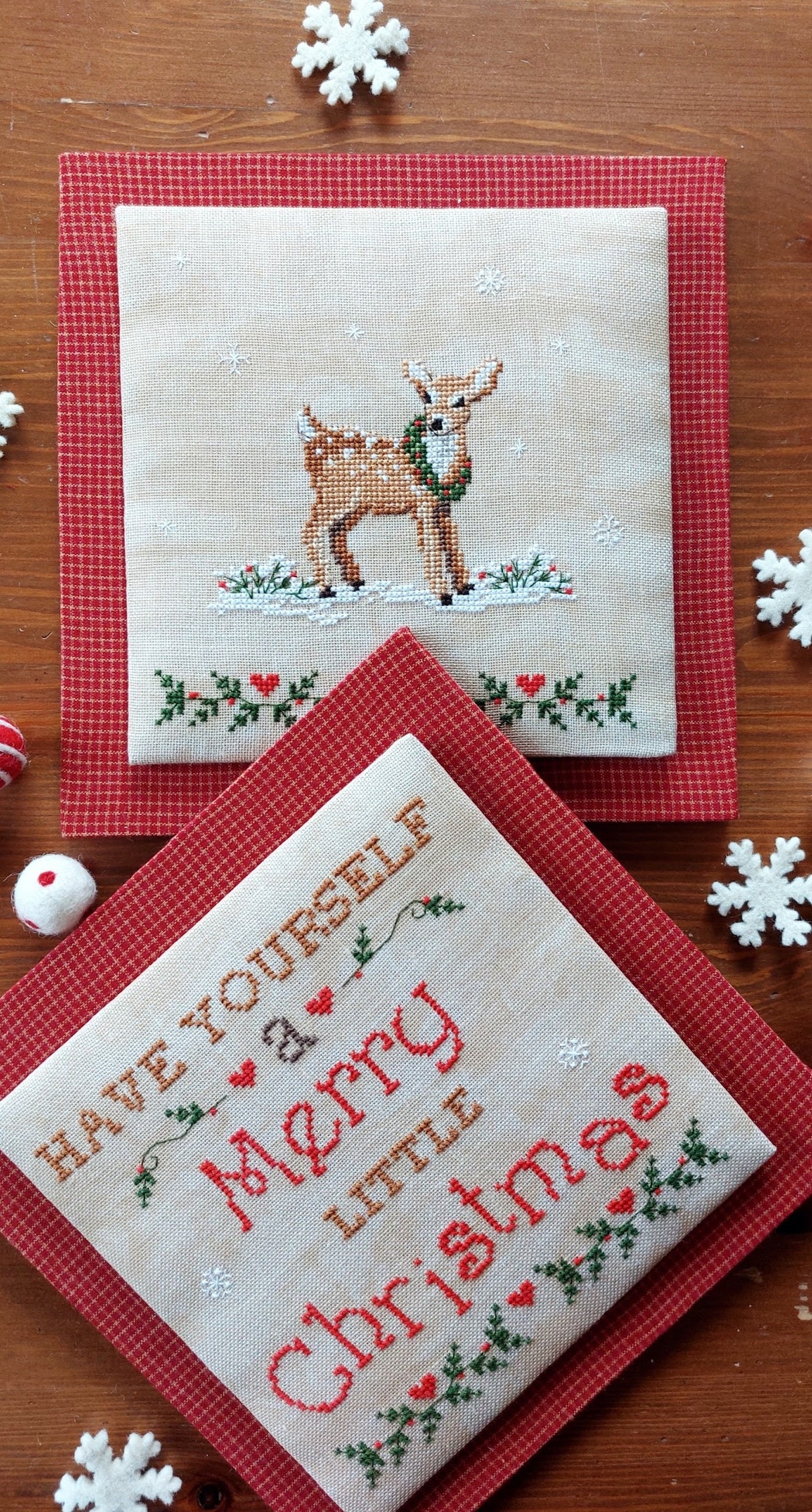 CV 199 Have yourself a merry little Christmas - Cross Stitch Chart - Serenità di Campagna