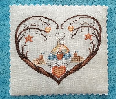 CV 94 Cuori Marinari - Cross Stitch Chart - Serenità di Campagna