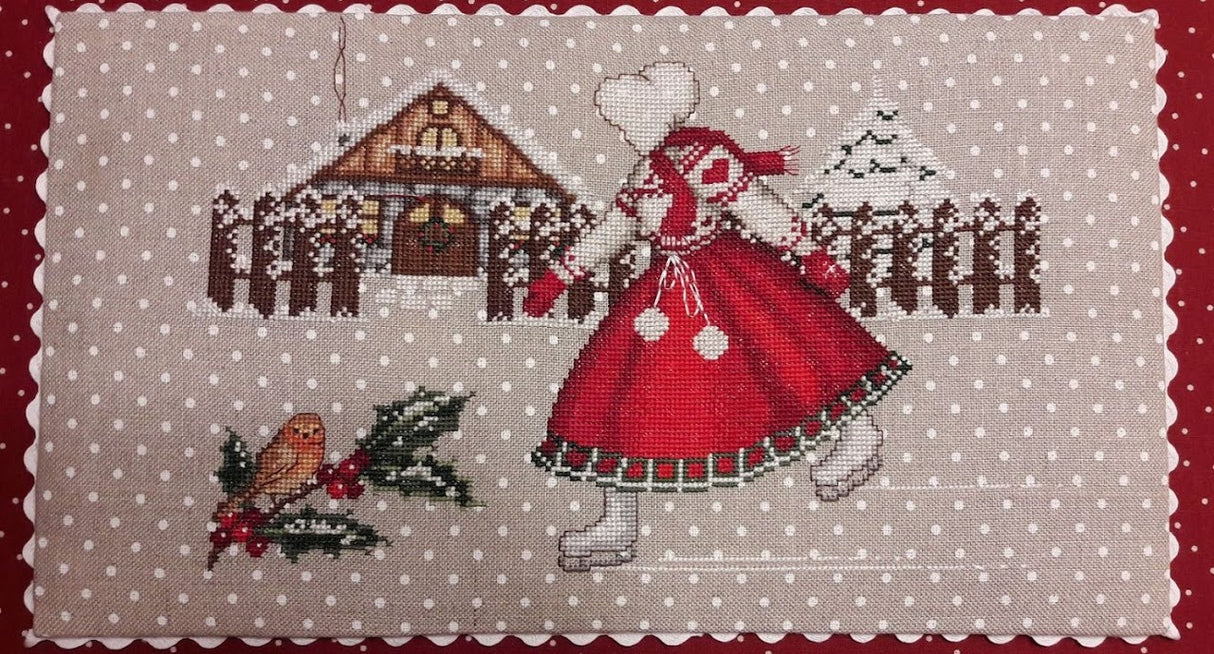 CV 97 Pattinata sul Ghiaccio - Cross Stitch Chart - Serenità di Campagna