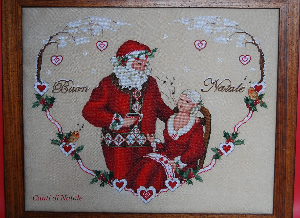 CV 75 Canti di Natale - Cross Stitch Chart - Serenità di Campagna