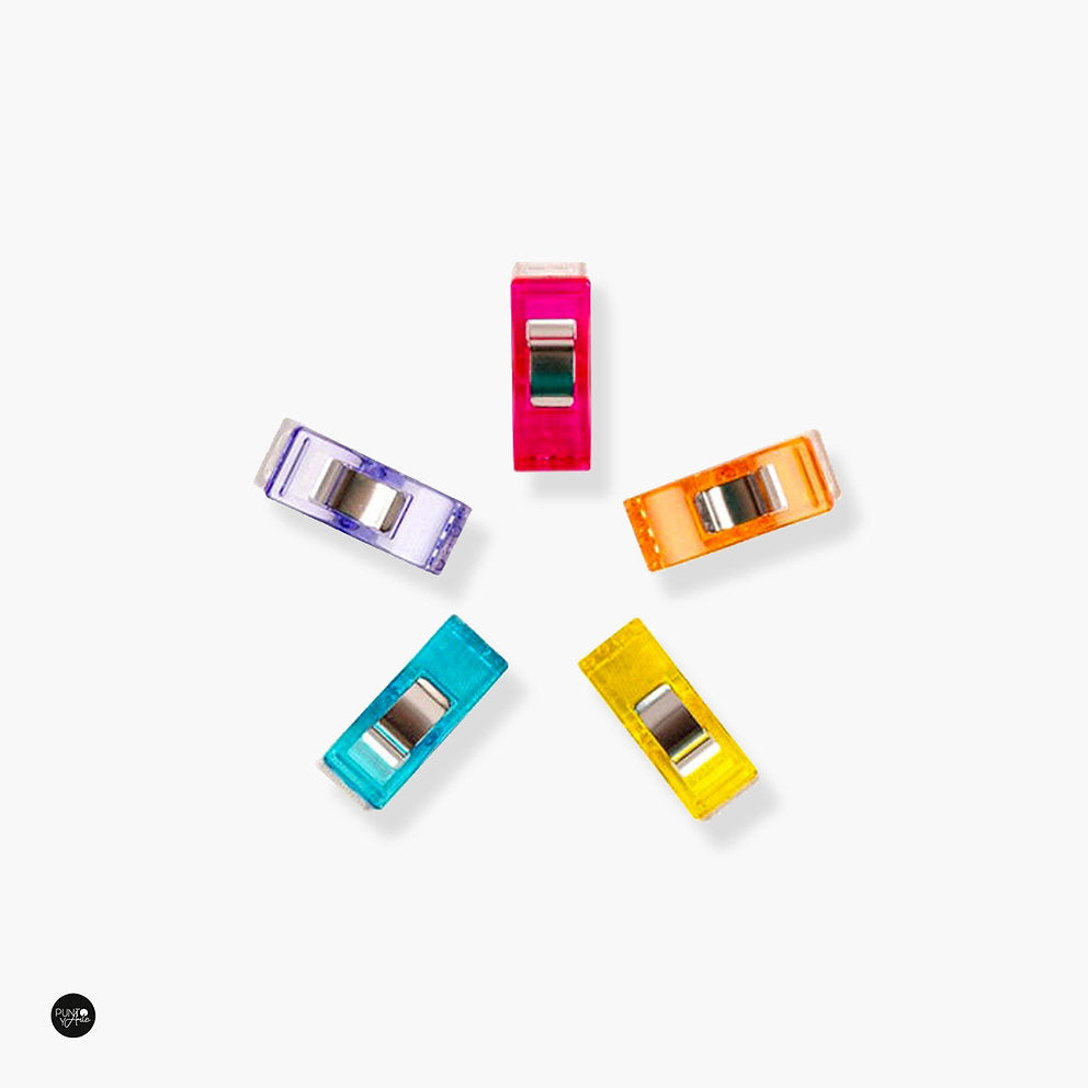 Pinces à tissu - Wonder Clips - Mix - Clover 3185