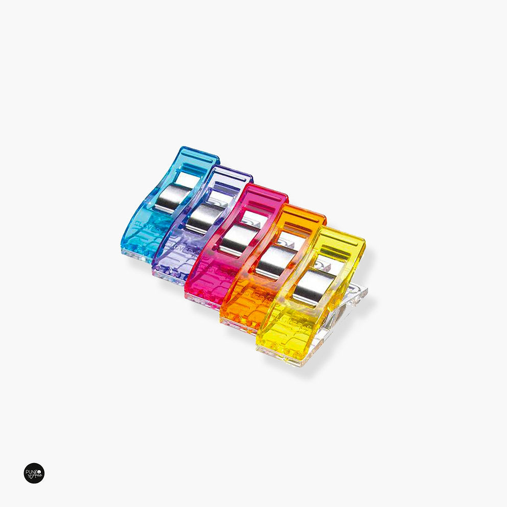 Pinces à tissu - Wonder Clips - Mix - Clover 3185