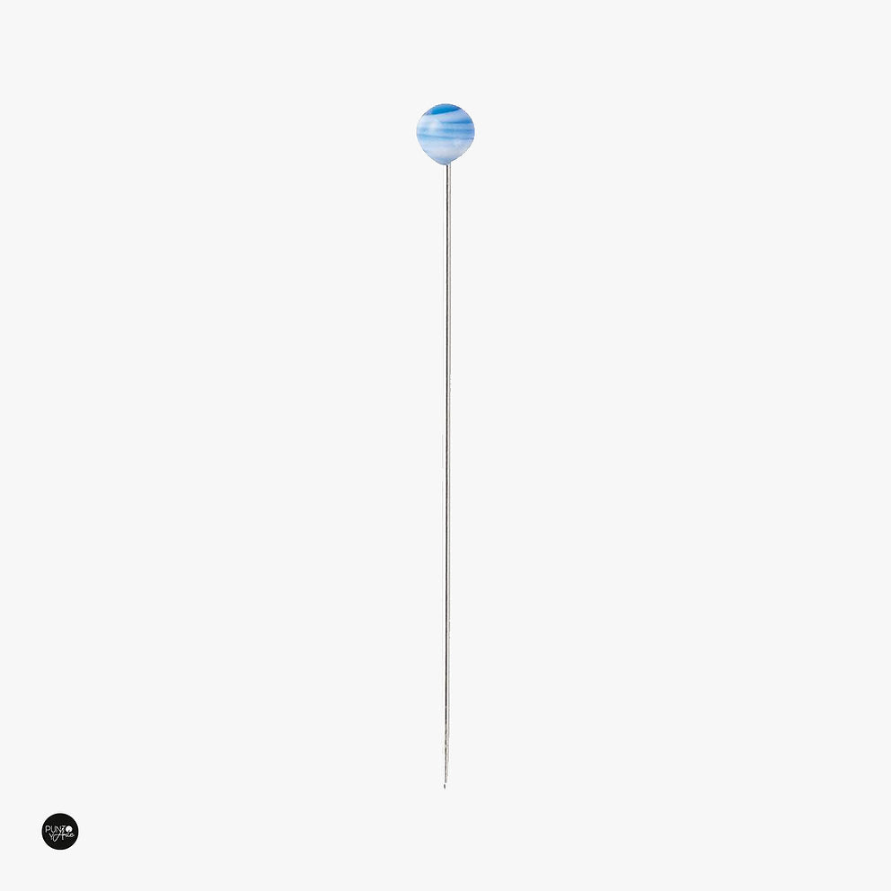 Épingles à tête en verre marbré Clover 2511 : fixation élégante et fonctionnelle pour votre travail