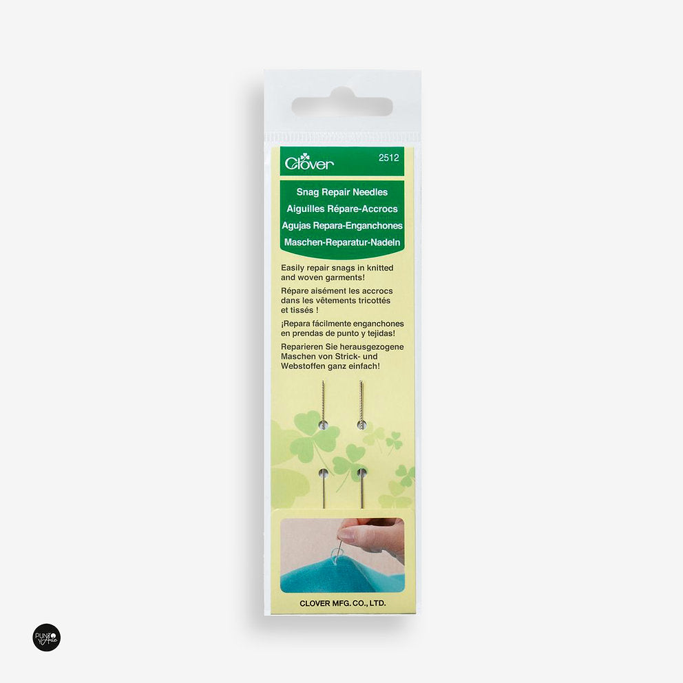 Magica Clover Needle 2512 pour réparer les accrocs de tissu