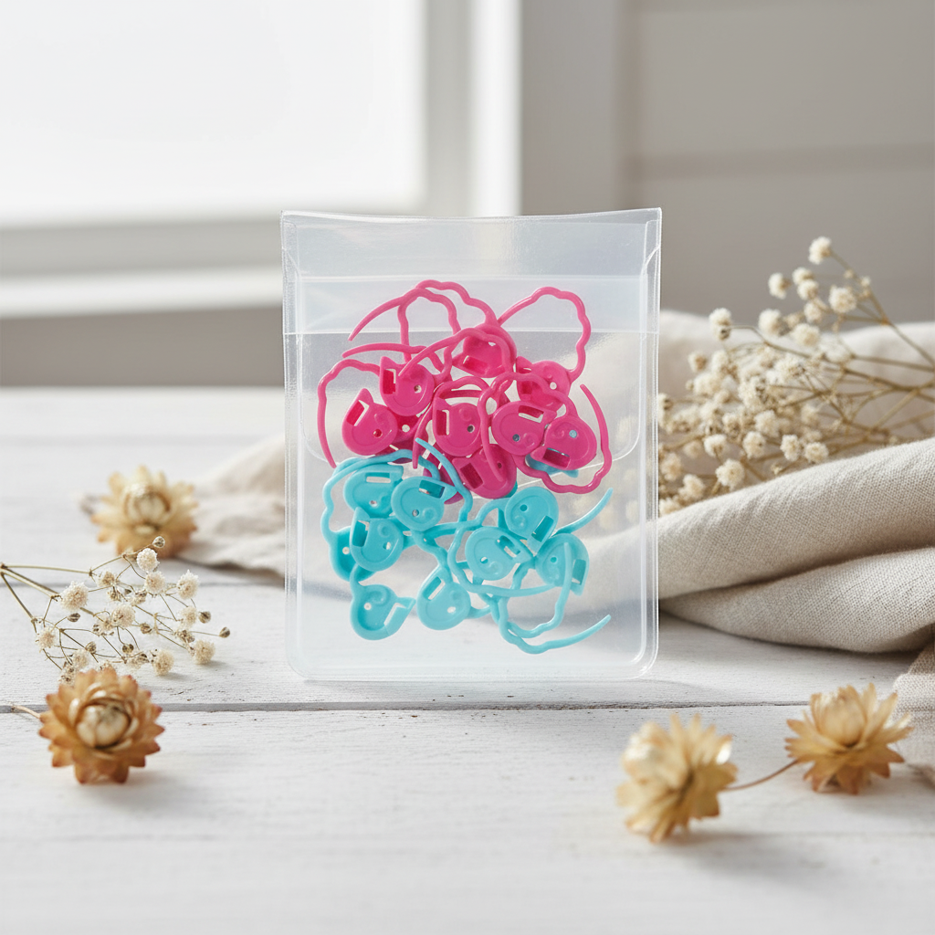 Imperdibles Marcadores de Punto con Ciere Rapido Medianos de Clover 3031