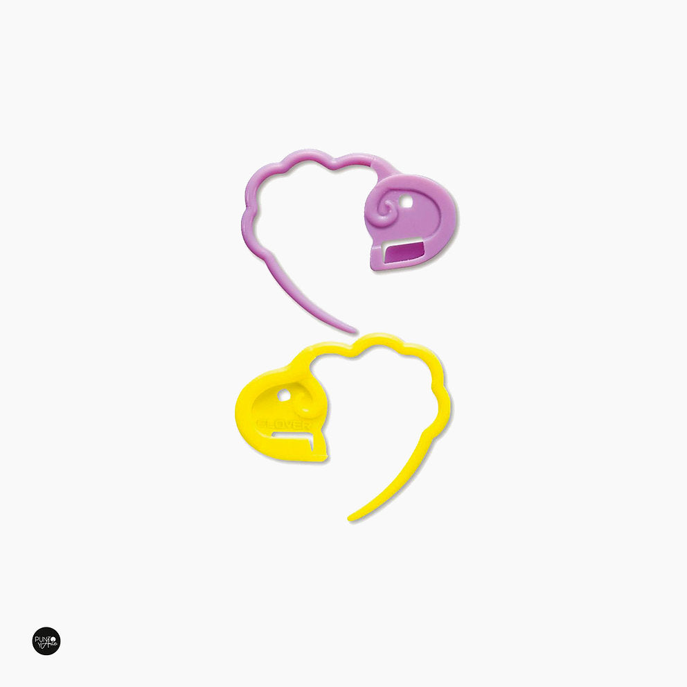 Imperdibles Marcadores de Punto Grandes con Cierre Rápido Clover 3032: Tu Aliado en el Tejido