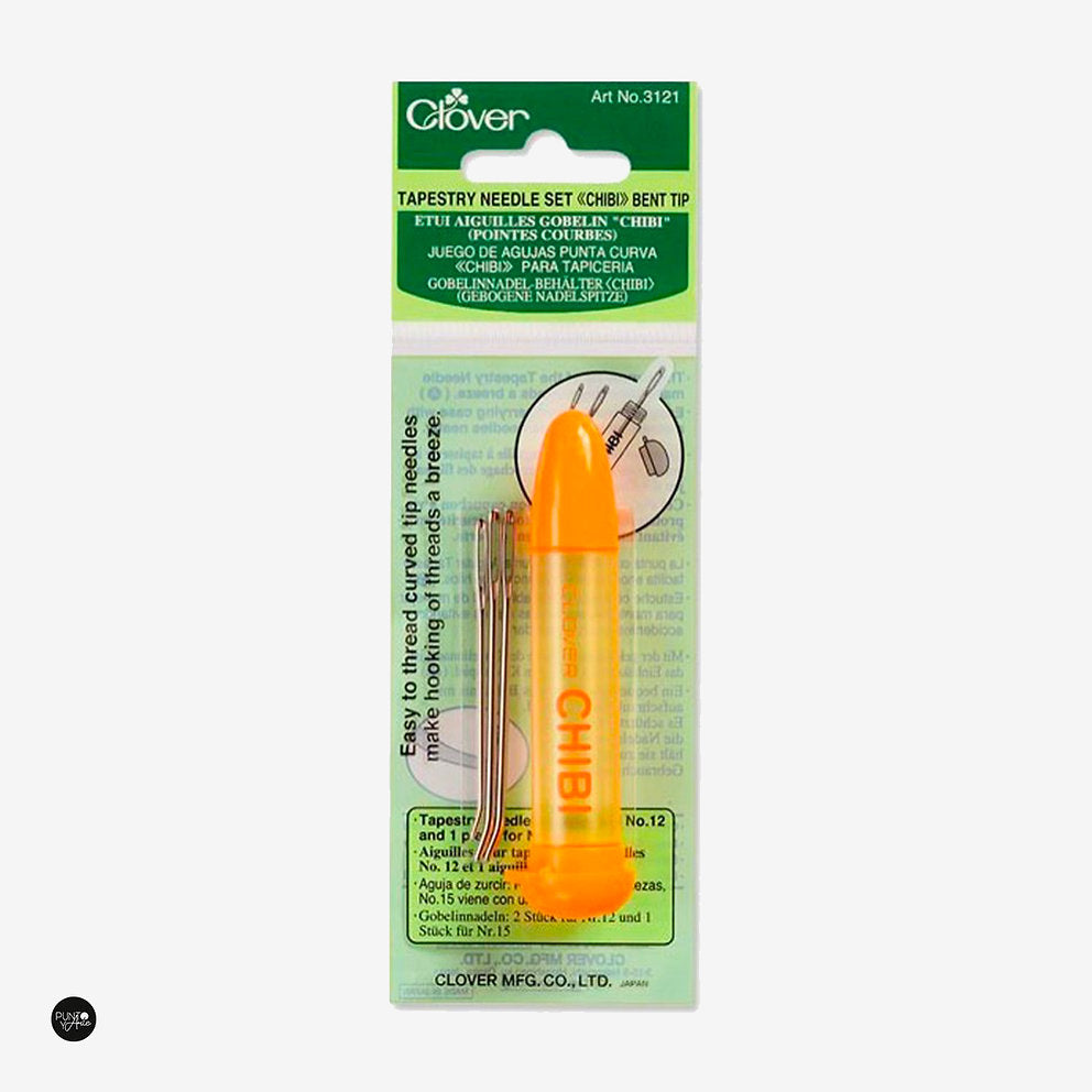 Lot de 3 aiguilles pour travaux de reprisage et de finition Clover 3121
