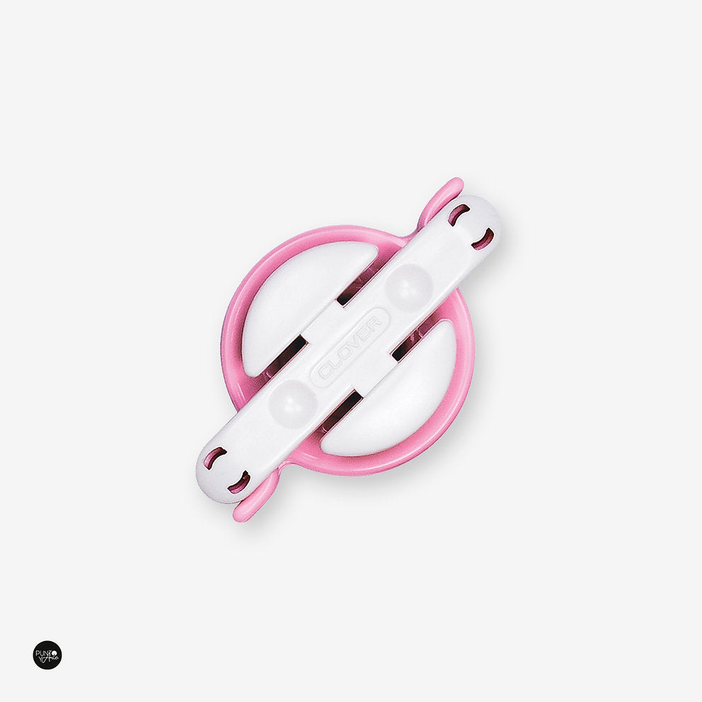 Clover 3124 Petit fabricant de pompons - 2 tailles (35 mm et 45 mm)