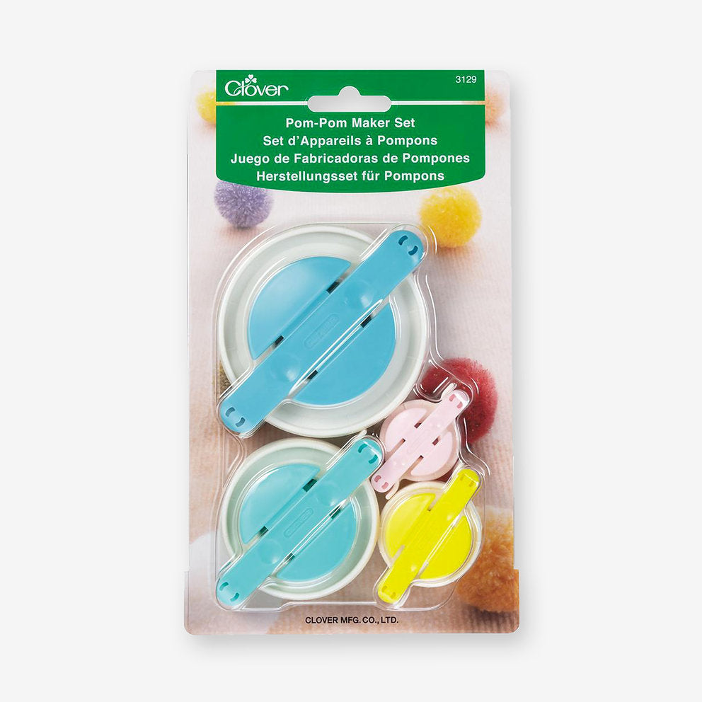 Set de Fabricadores de Pompones - Clover 3129