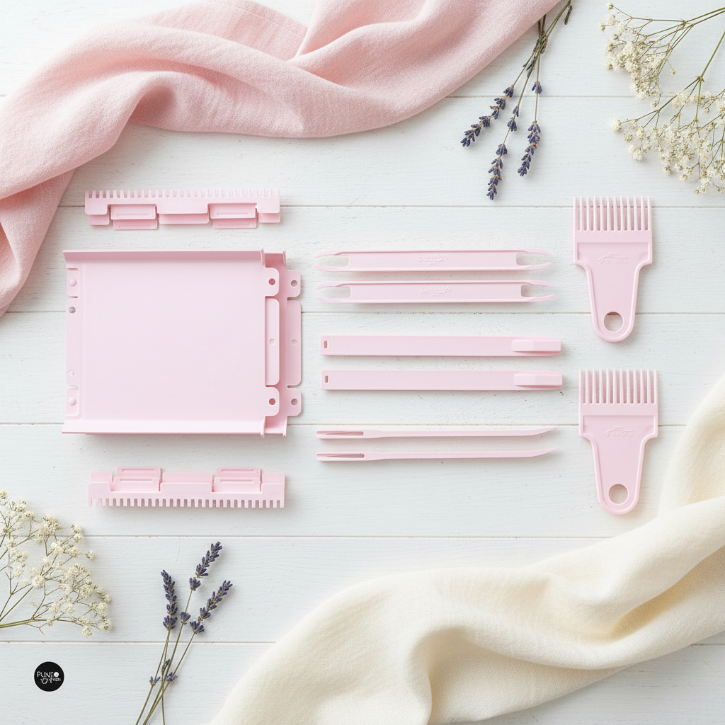 Clover 3177 Mini métier à tisser double – Créez des designs uniques et personnalisés