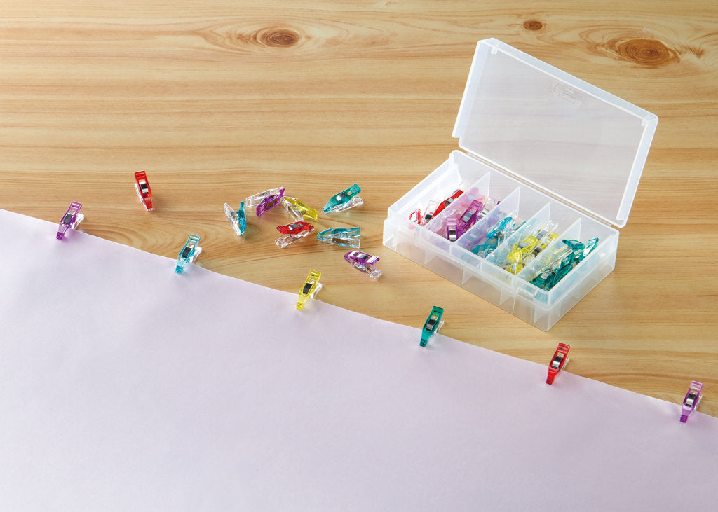 Pinzas para Tela Mini Wonder Clips - Paquete Variado de 50 Piezas Clover 3189