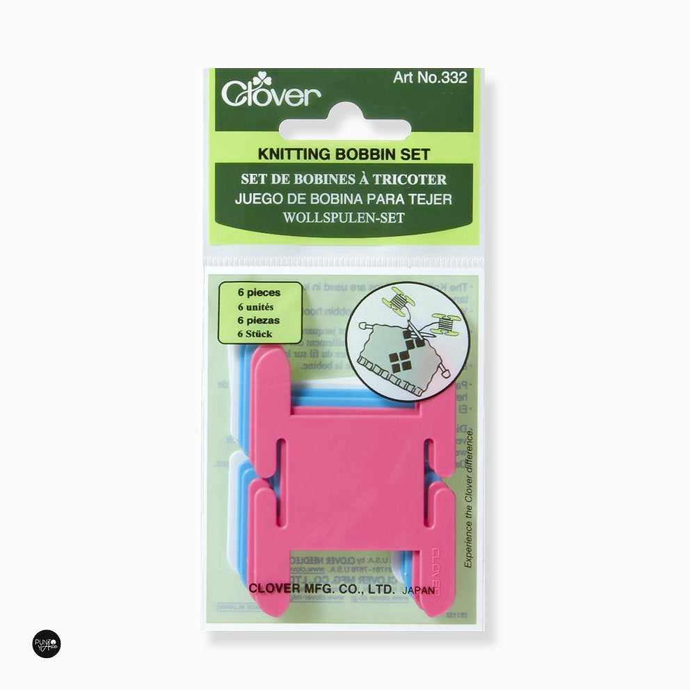 Pack de 6 cartes organisateurs de fils Clover 332 - Ordre et praticité dans chaque projet