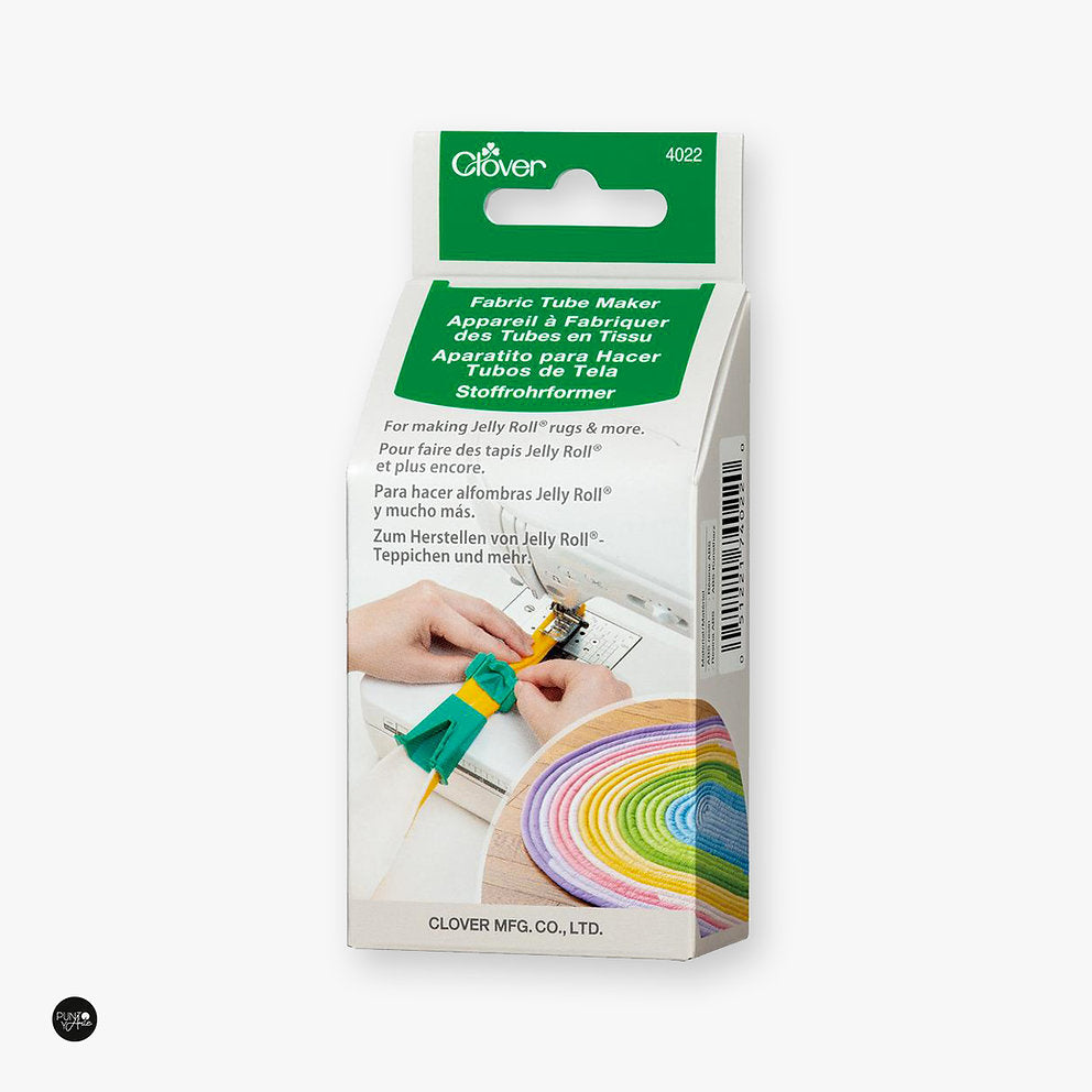 Clover 4022 Fabric Tube Maker Tool | Transform strips of fabric into tubes quickly and easily