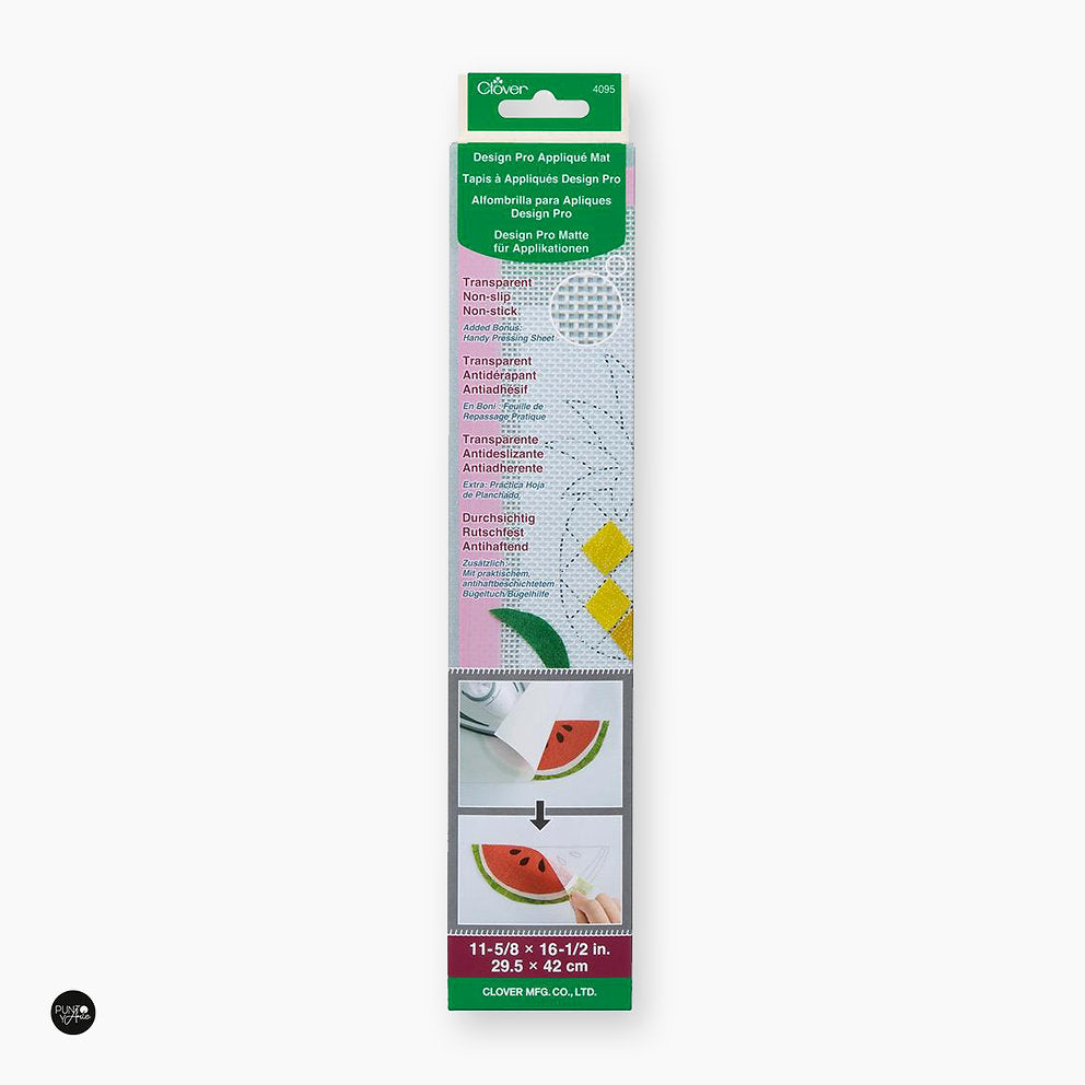 Clover Design Pro Appliqué Mat 4095 - Non-Slip Texture